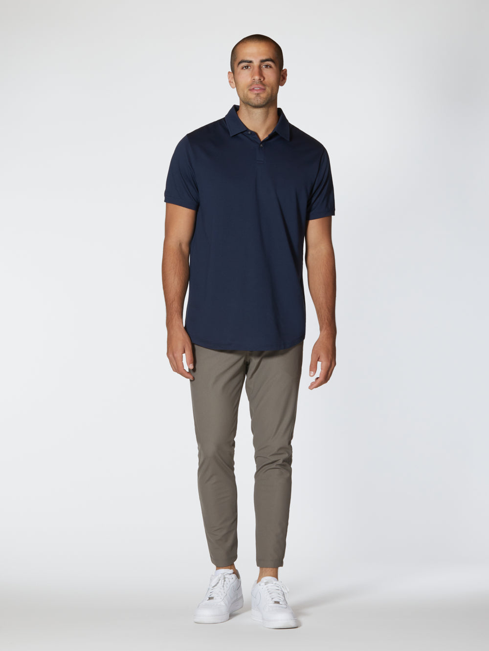 Universal COZ Polo | Pacific Blue Classic-fit Pima Cotton Blend