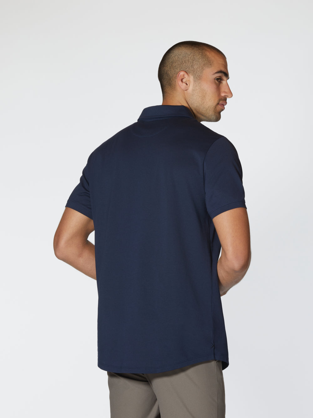 Universal COZ Polo | Pacific Blue Classic-fit Pima Cotton Blend