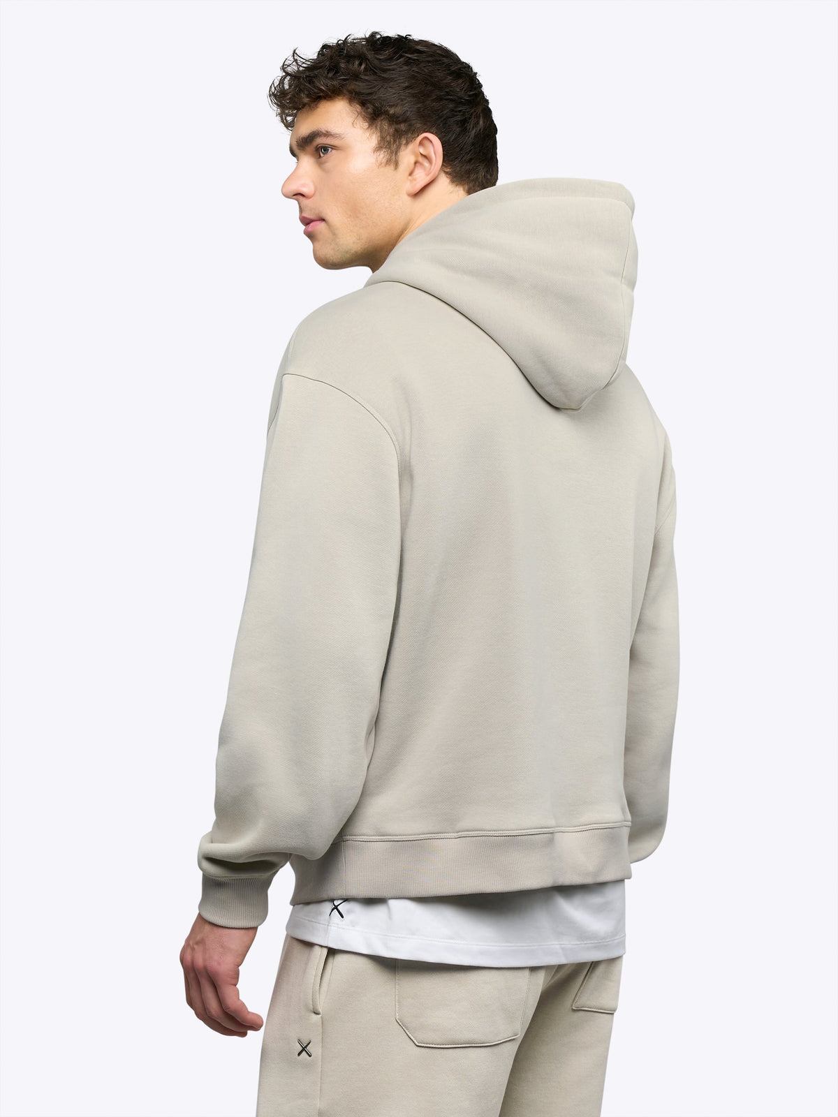 Divine Fleece Hoodie | Parchment Classic-fit