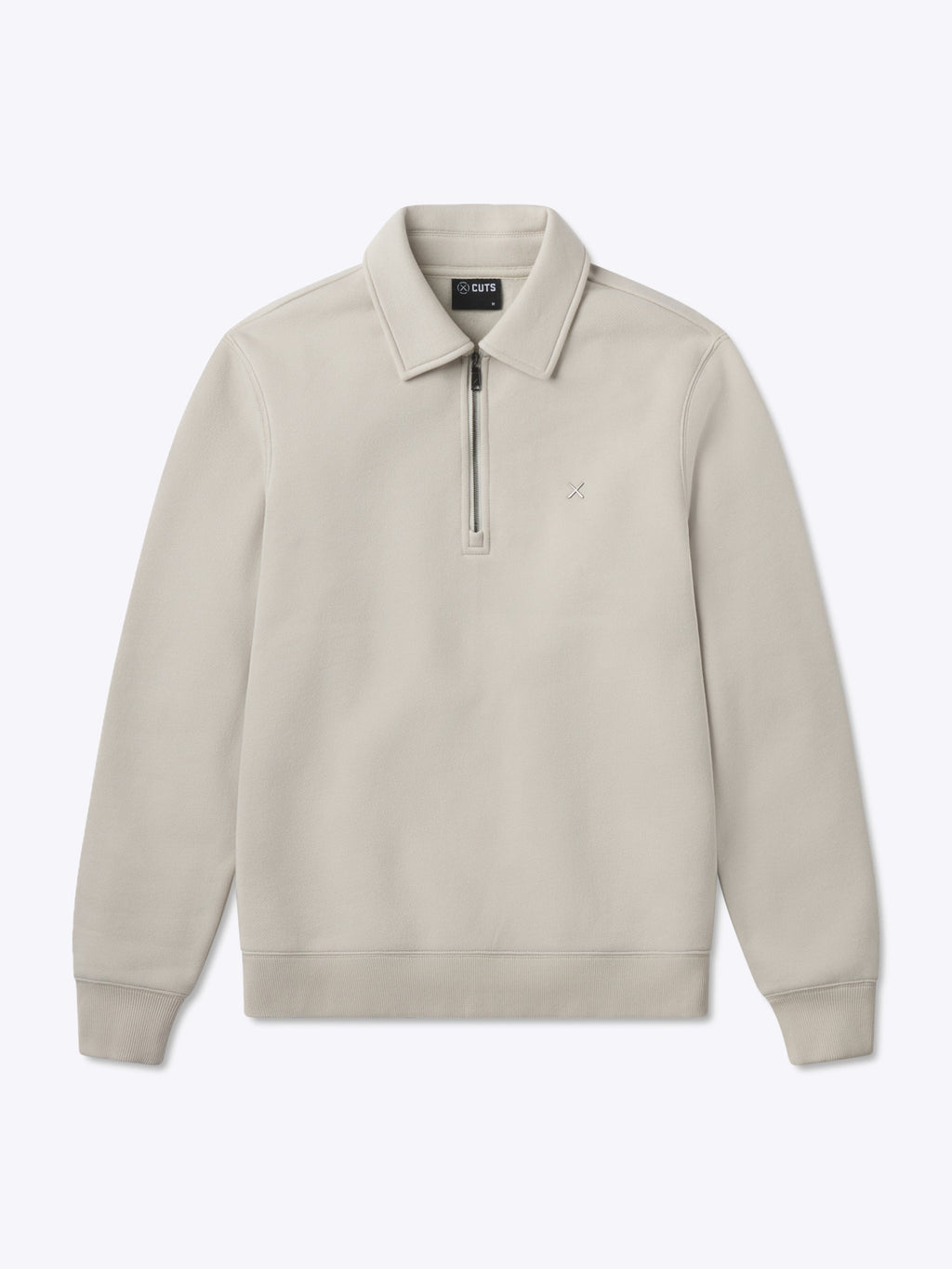 Divine Fleece Q-Zip | Parchment Classic-fit