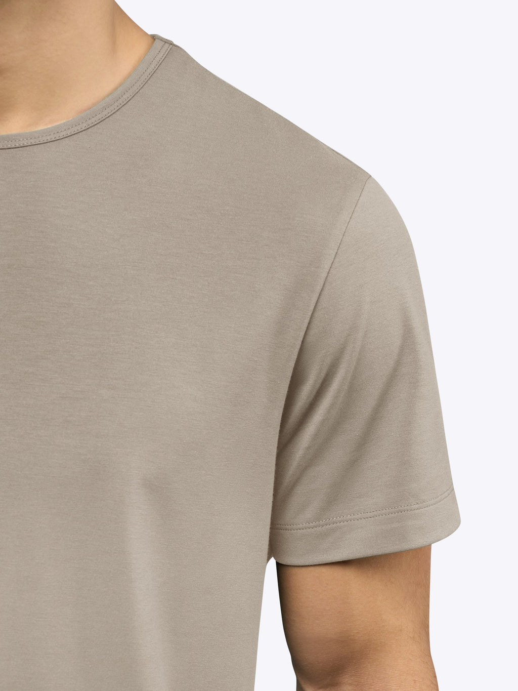 AO Curve-Hem Tee | Pure Cashmere Signature-Fit PYCA Pro®