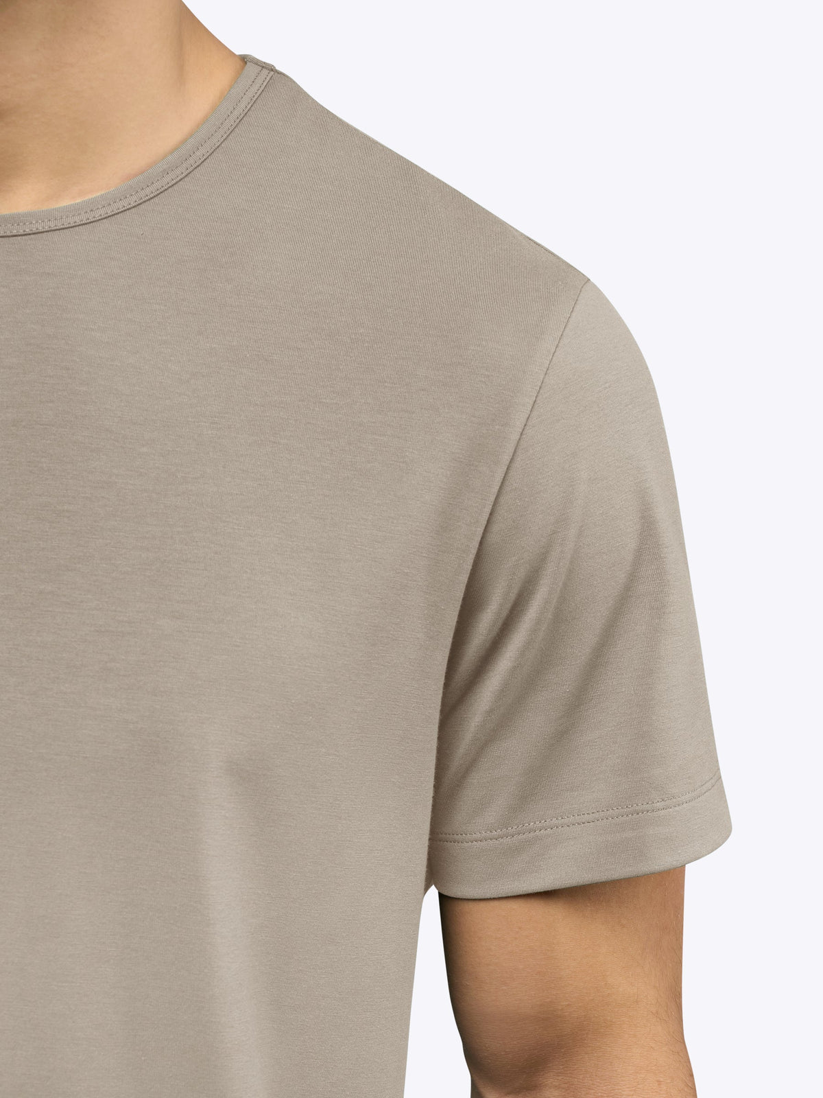 AO Curve-Hem Tee | Pure Cashmere Signature-Fit PYCA Pro®