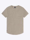 AO Curve-Hem Tee | Pure Cashmere Signature-Fit PYCA Pro®