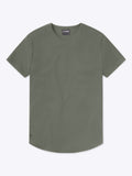AO Curve-Hem Tee | Gunmetal Signature-Fit PYCA Pro®