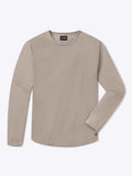 AO Long Sleeve Curve-Hem Tee | Pure Cashmere Signature-Fit PYCA Pro®