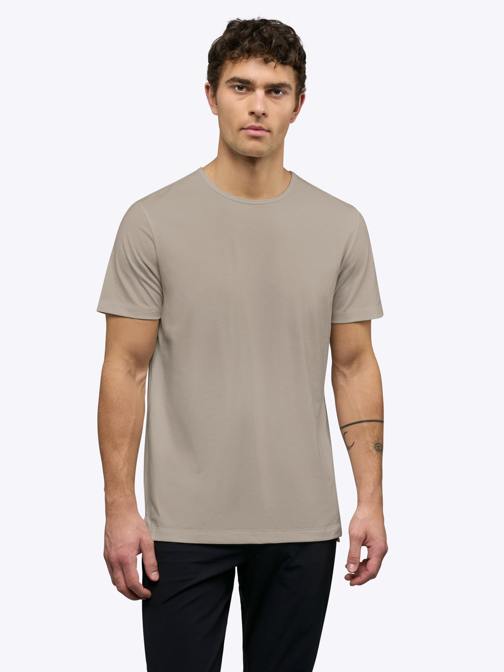 AO Split-Hem Tee | Pure Cashmere Signature-Fit PYCA Pro®