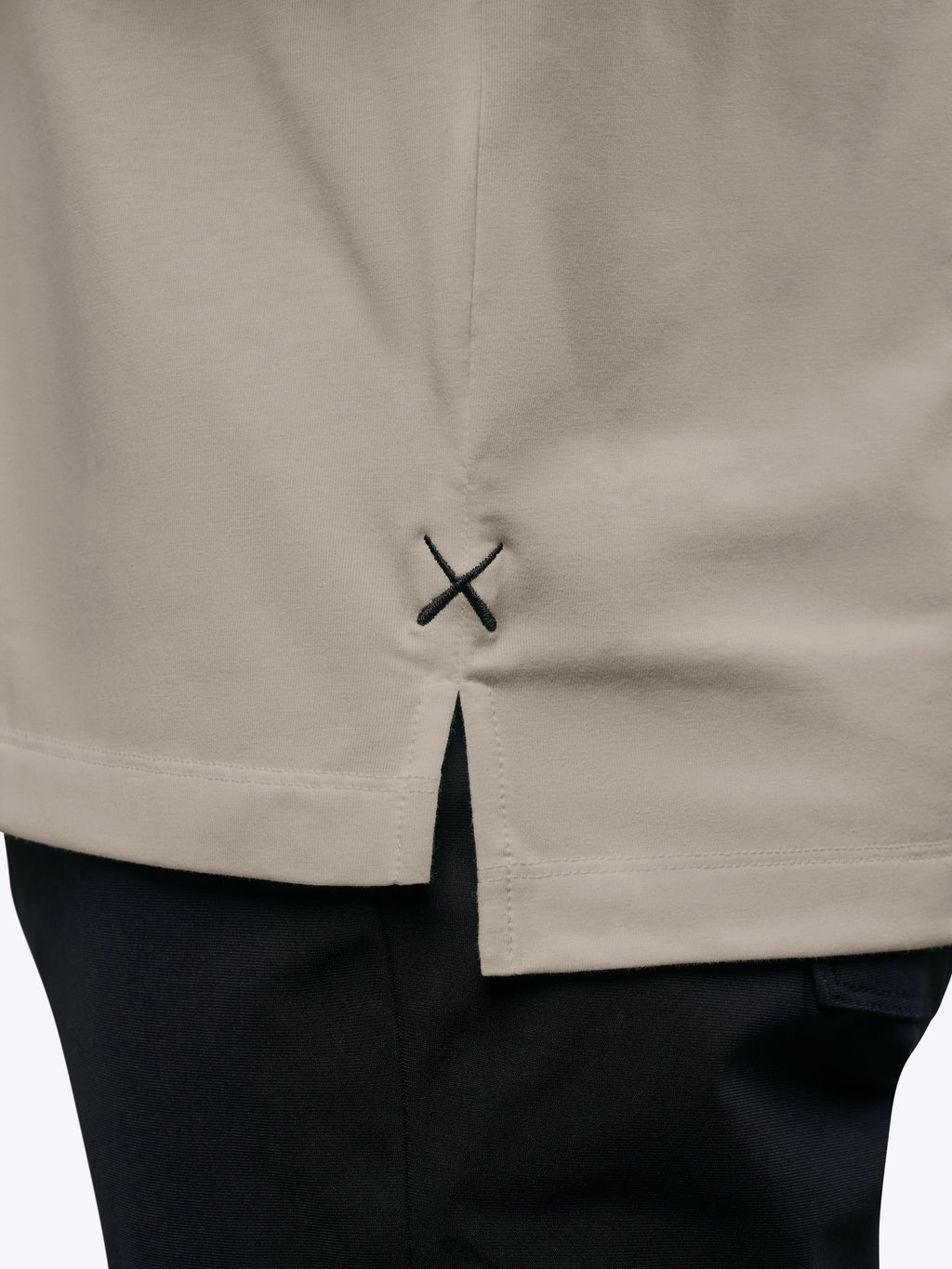 AO Split-Hem Tee | Pure Cashmere Signature-Fit PYCA Pro®
