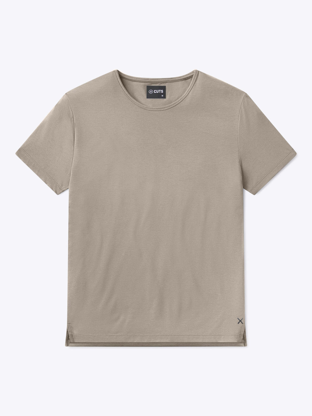 AO Split-Hem Tee | Pure Cashmere Signature-Fit PYCA Pro®