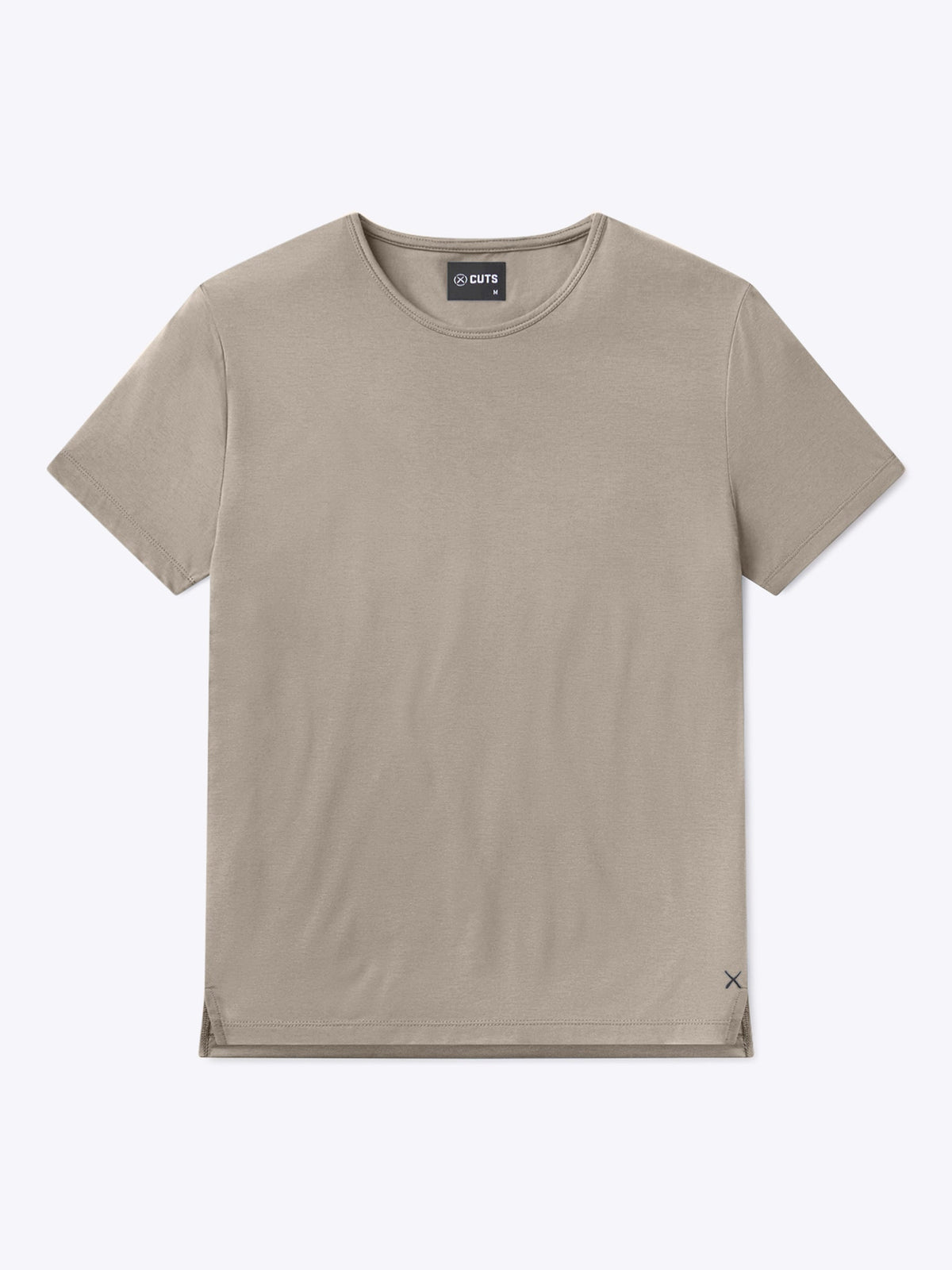 AO Split-Hem Tee | Pure Cashmere Signature-Fit PYCA Pro®