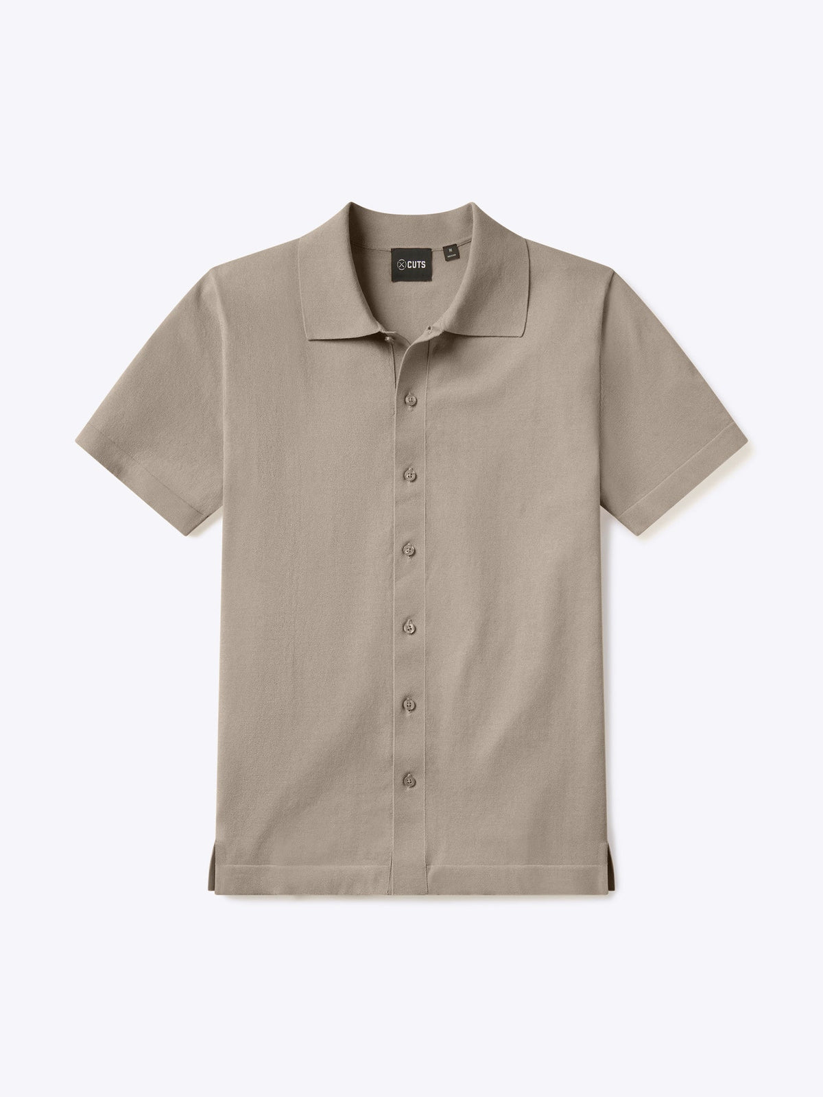 Riviera Knit Button Up | Pure Cashmere Signature-Fit