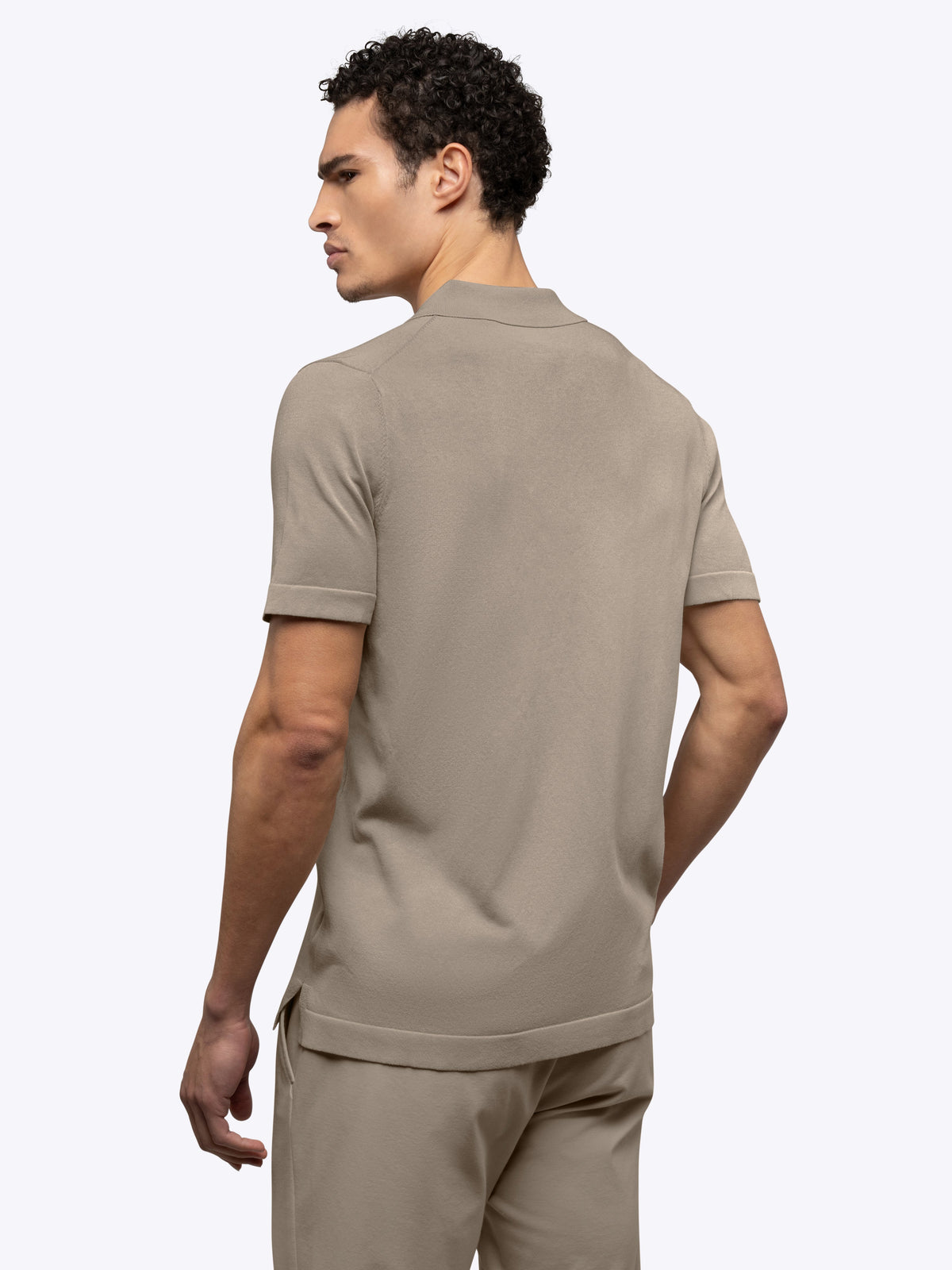 Riviera Knit Button Up | Pure Cashmere Signature-Fit