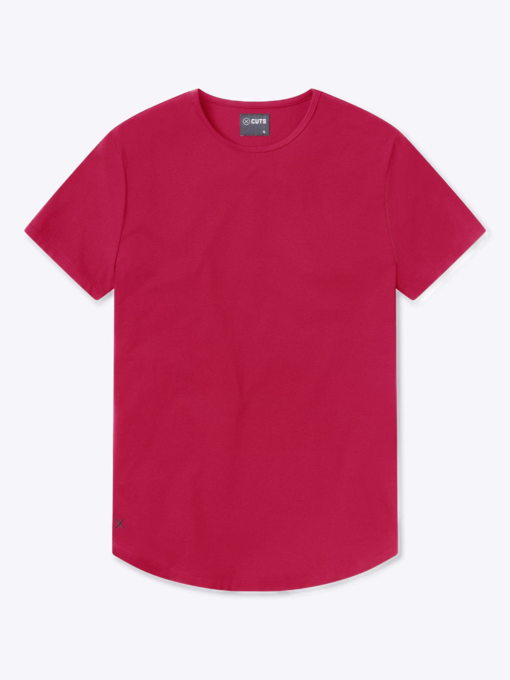 AO Curve-Hem Tee | Red Glory Signature-Fit PYCA Pro®