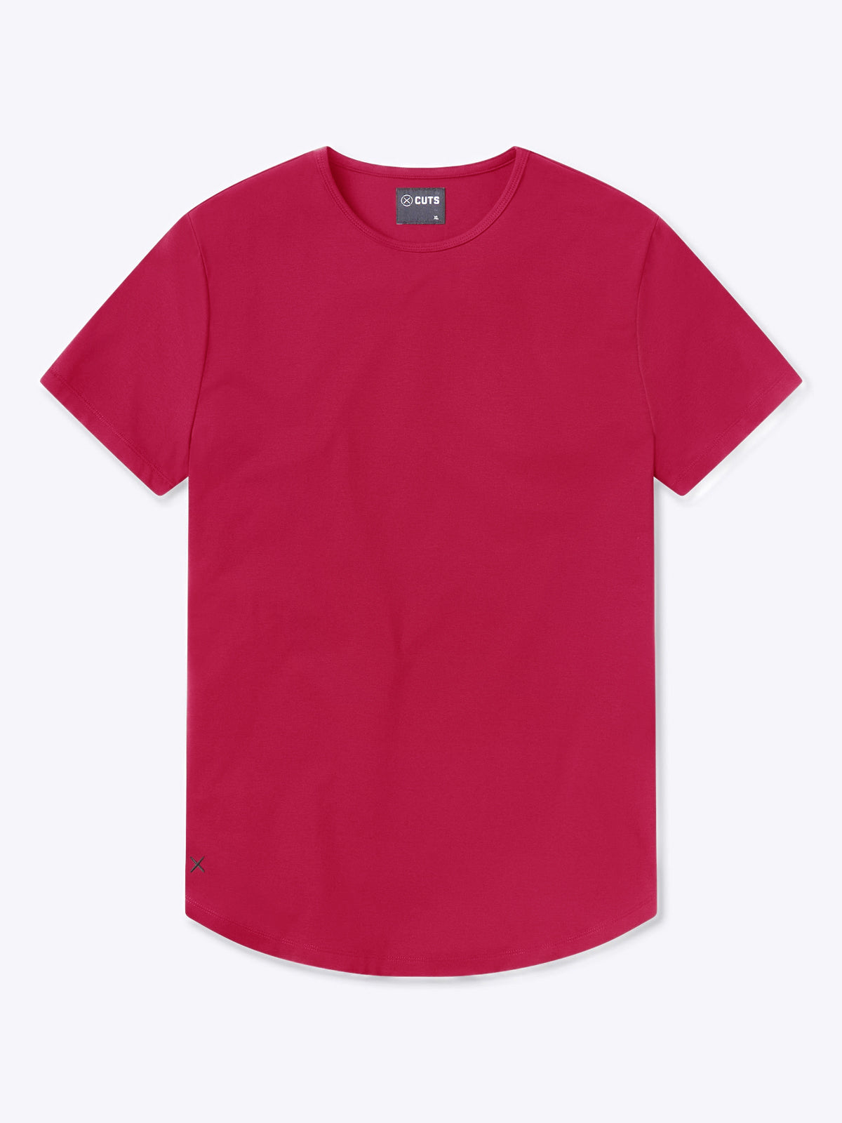 AO Curve-Hem Tee | Red Glory Signature-Fit PYCA Pro®