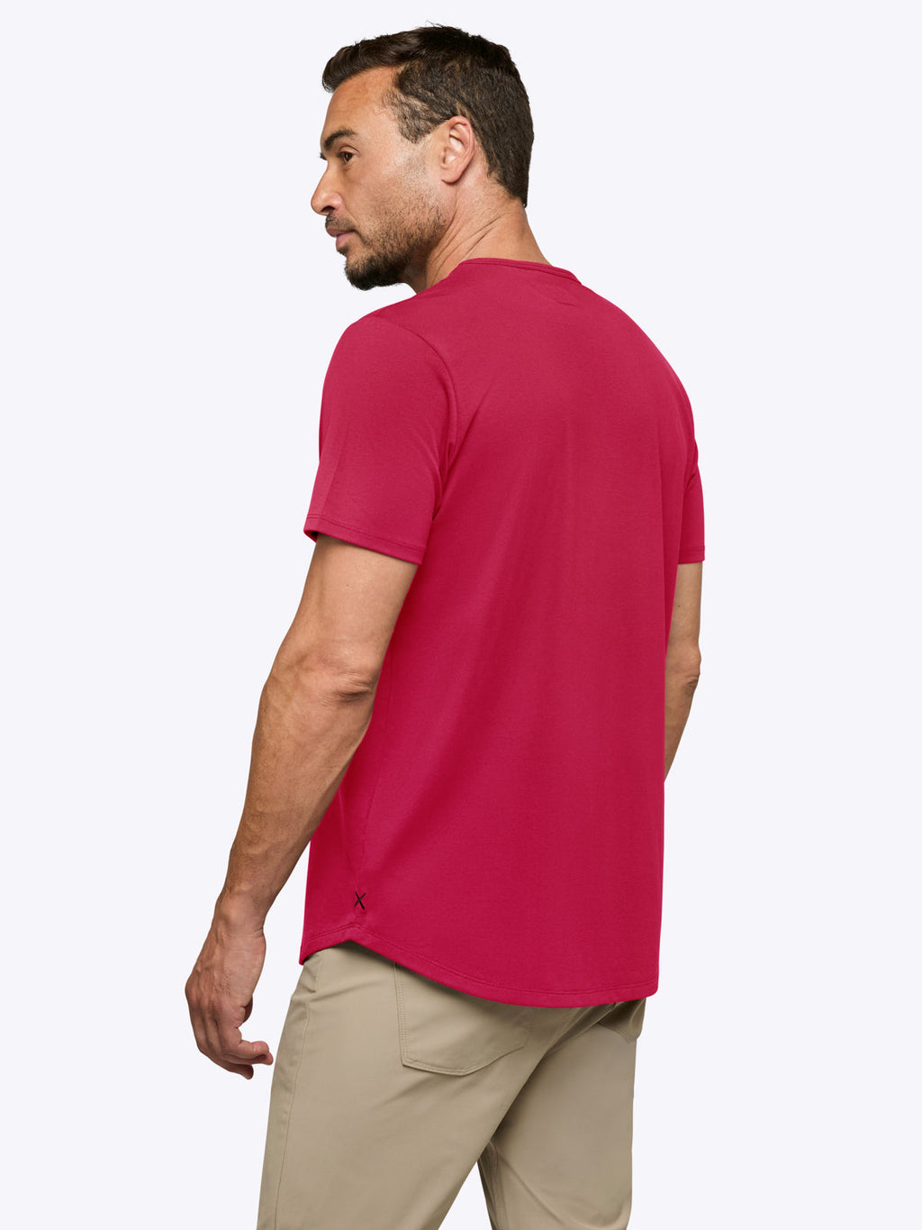 AO Curve-Hem Tee | Red Glory Signature-Fit PYCA Pro®