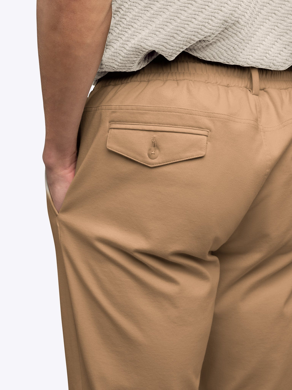 Soho Trouser | Saddle Classic-fit