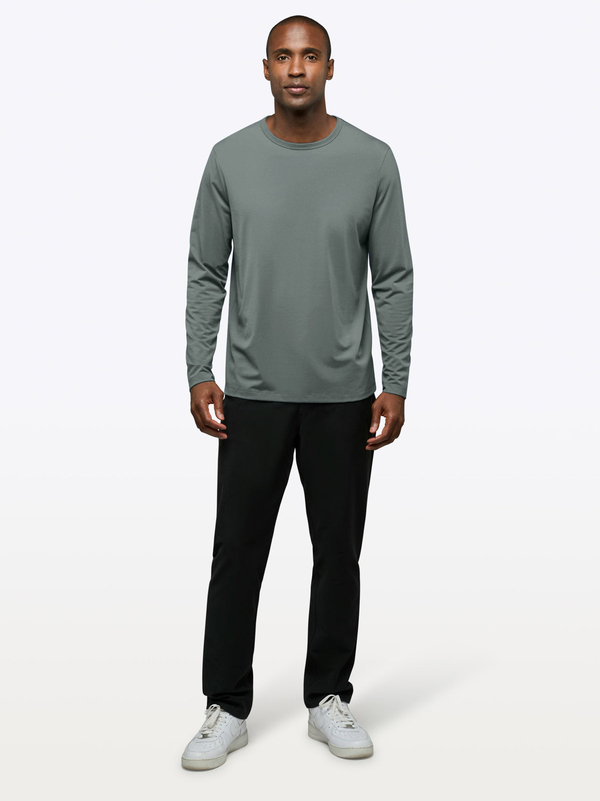 AO Forever Long Sleeve Tee | Sage Classic-Fit PYCA Pro®