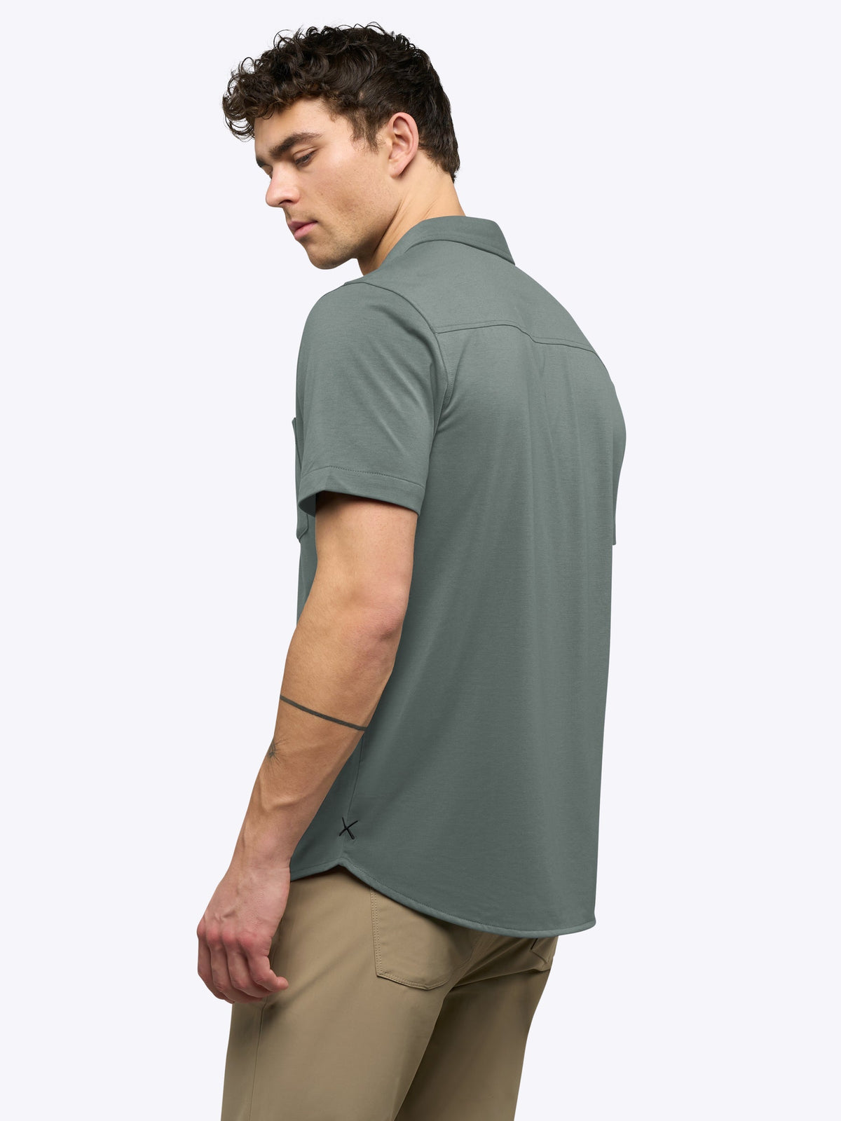 AO Button Up | Sage Signature-Fit PYCA Pro®