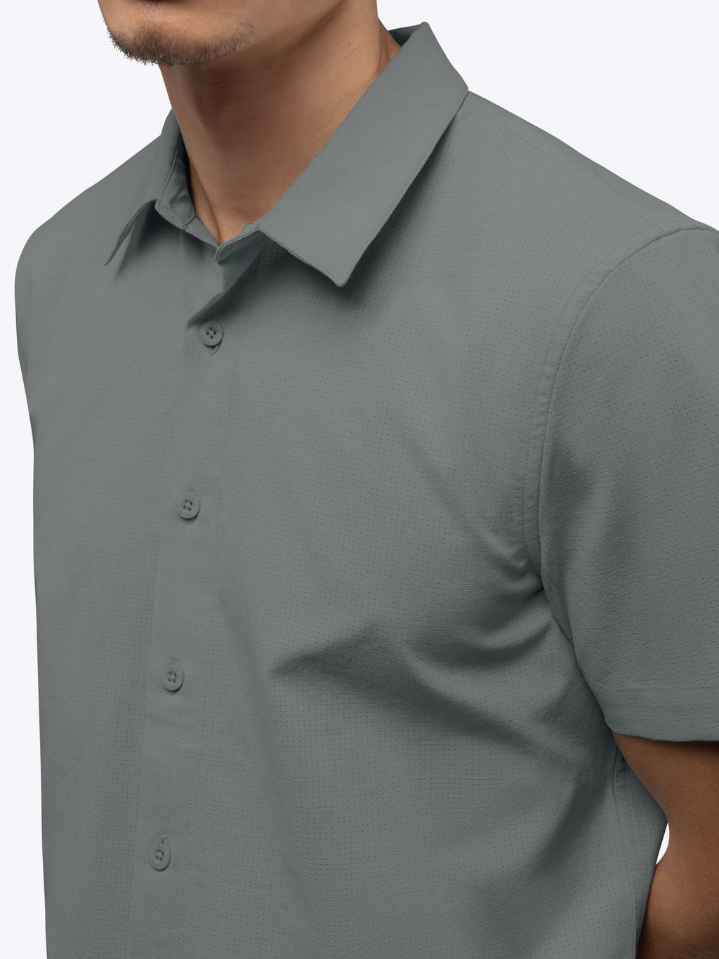 Crossover Button Up | Sage Signature Fit