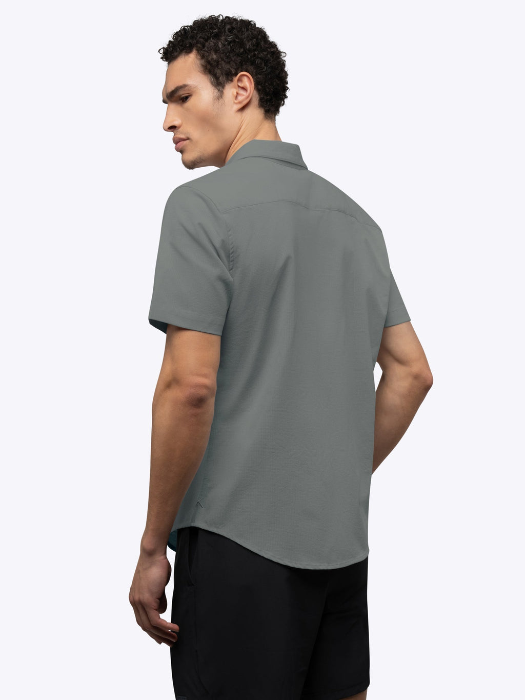 Crossover Button Up | Sage Signature Fit