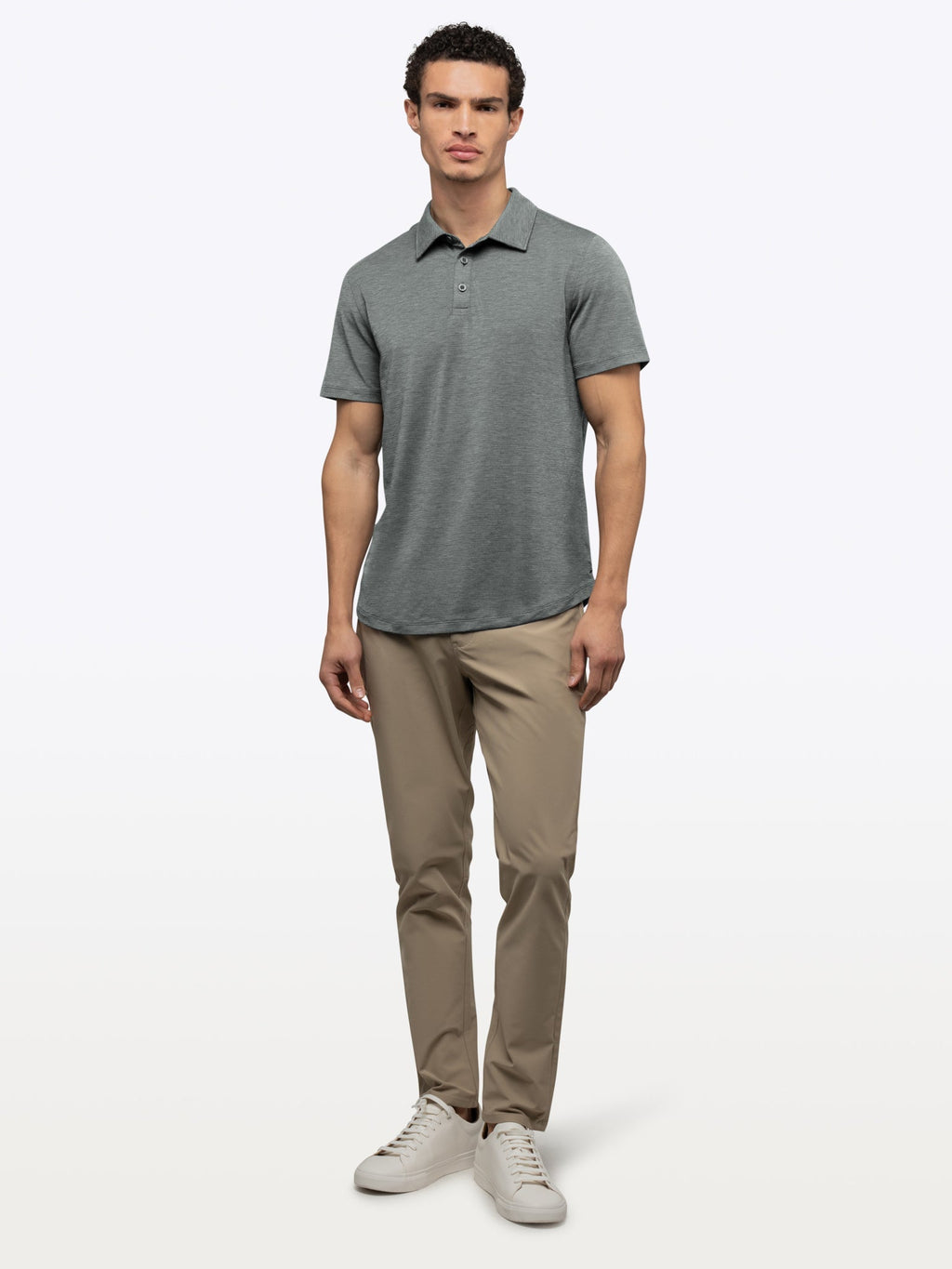 Crossover Polo | Sage Signature Fit