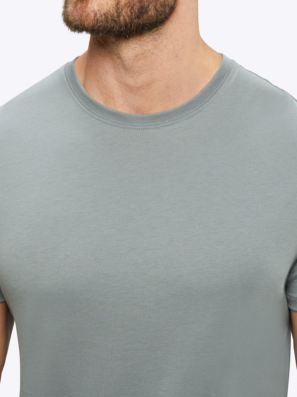 Featherlight Pima Tee | Sage Signature-fit