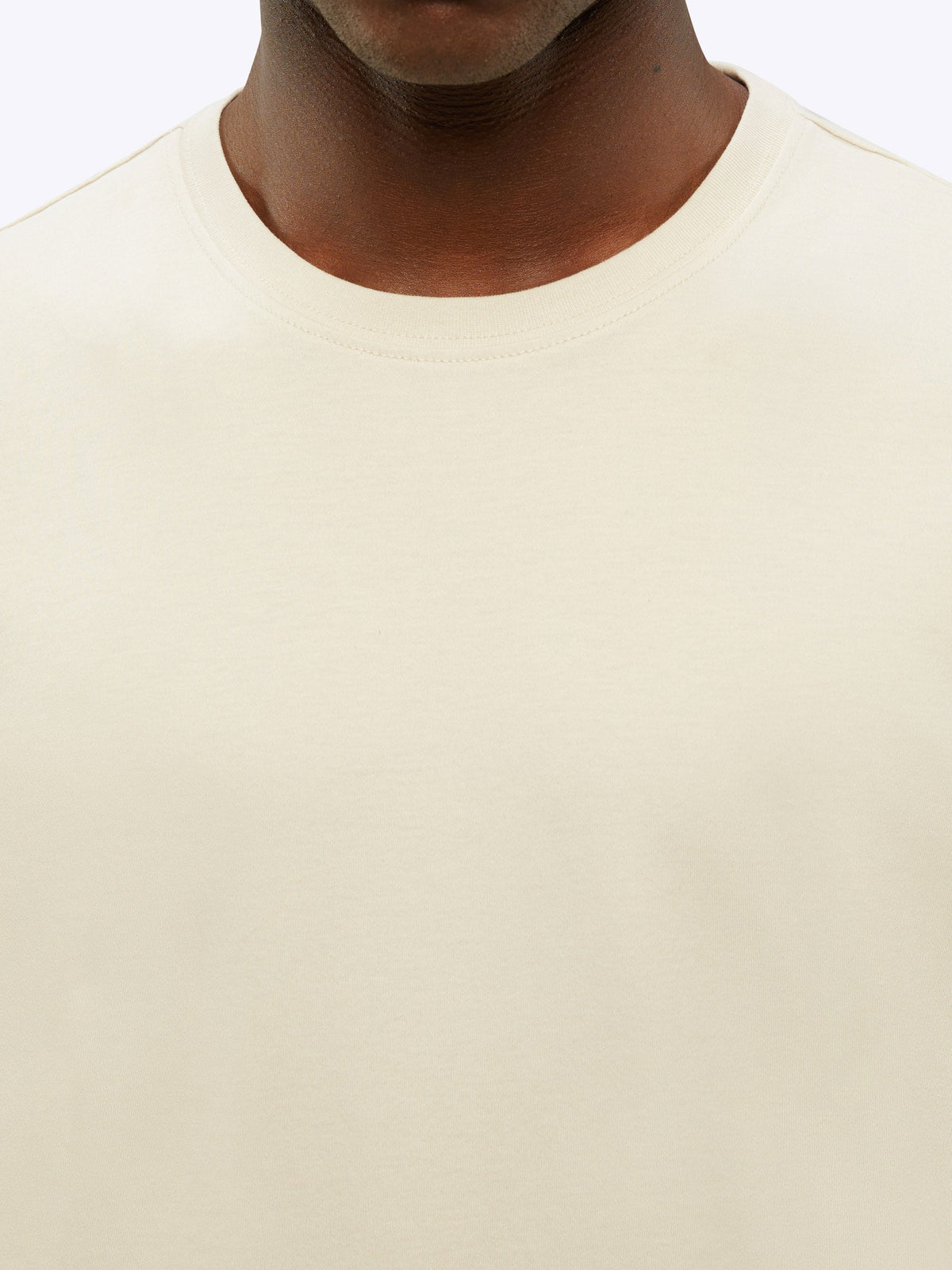 Interknit Pima Cotton Tee | Sand Dune Signature-fit Signature-Fit