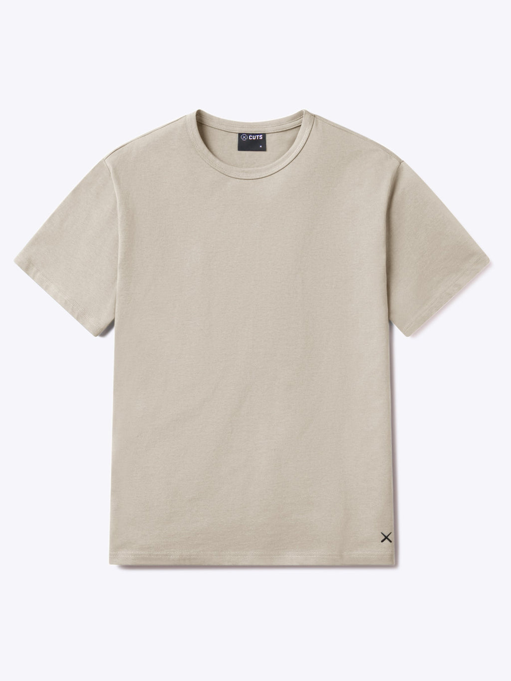 Overtime Oversized Tee | Sand Dune Relaxed-Fit
