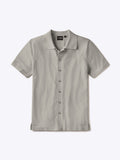 Riviera Knit Button Up | Morning Dove Signature-Fit