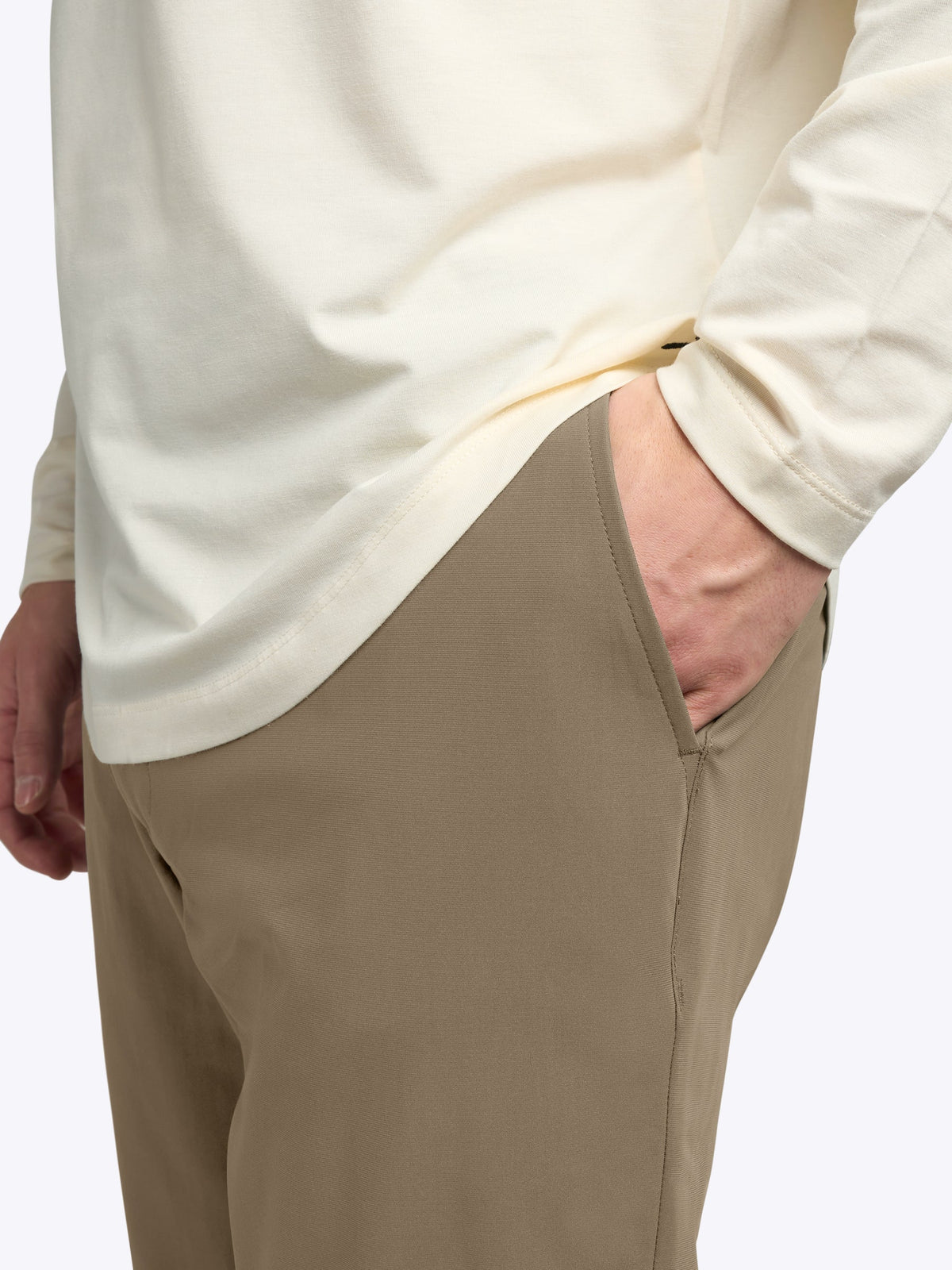 AO Jogger Pant | Sepia Tint Slim-Fit Versaknit®