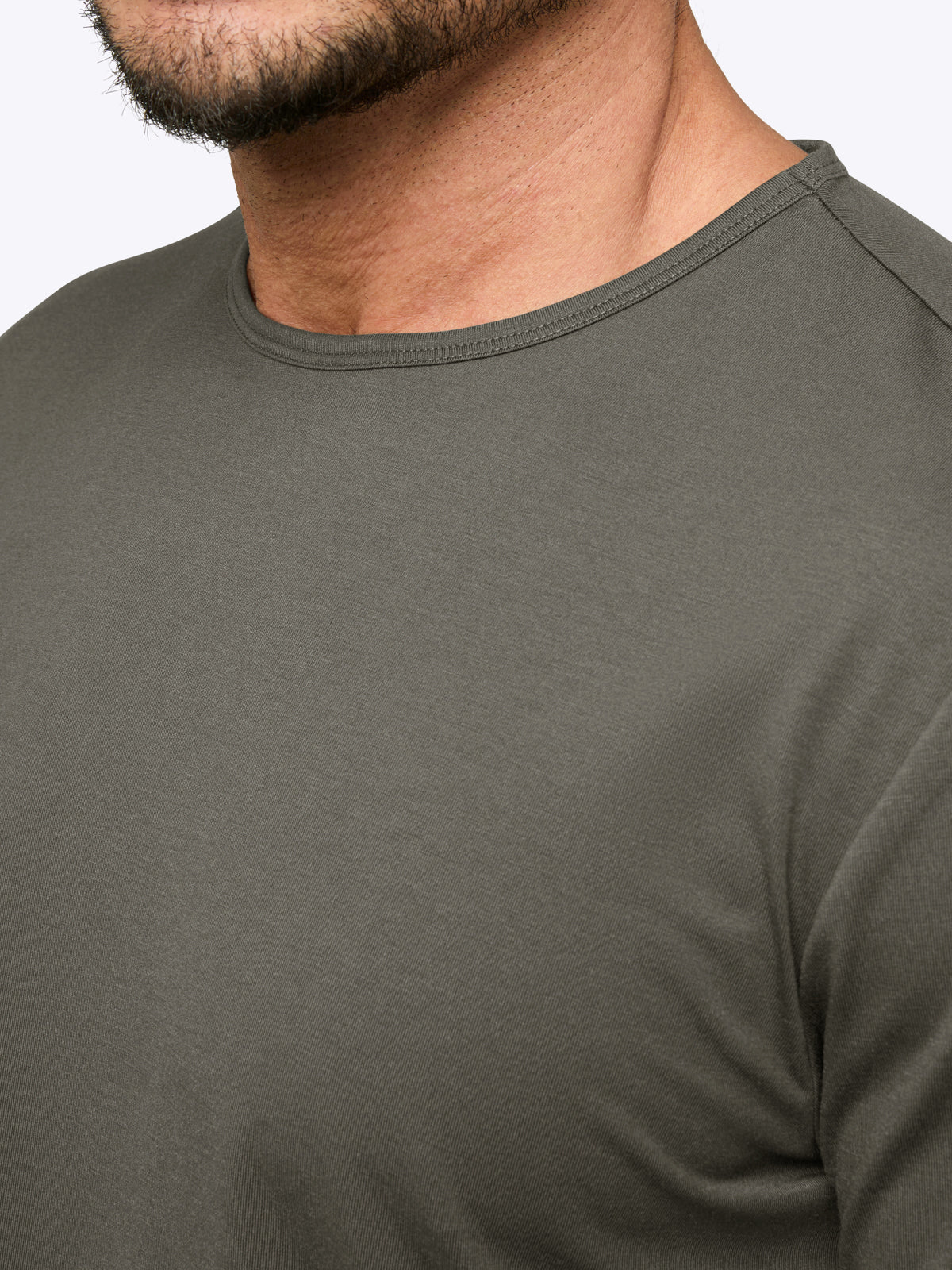 AO Curve-Hem Tee | Slate Signature-fit PYCA Pro®