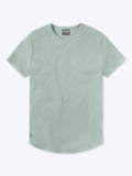 AO Curve-Hem Tee | Slate Grey Signature-Fit PYCA Pro®