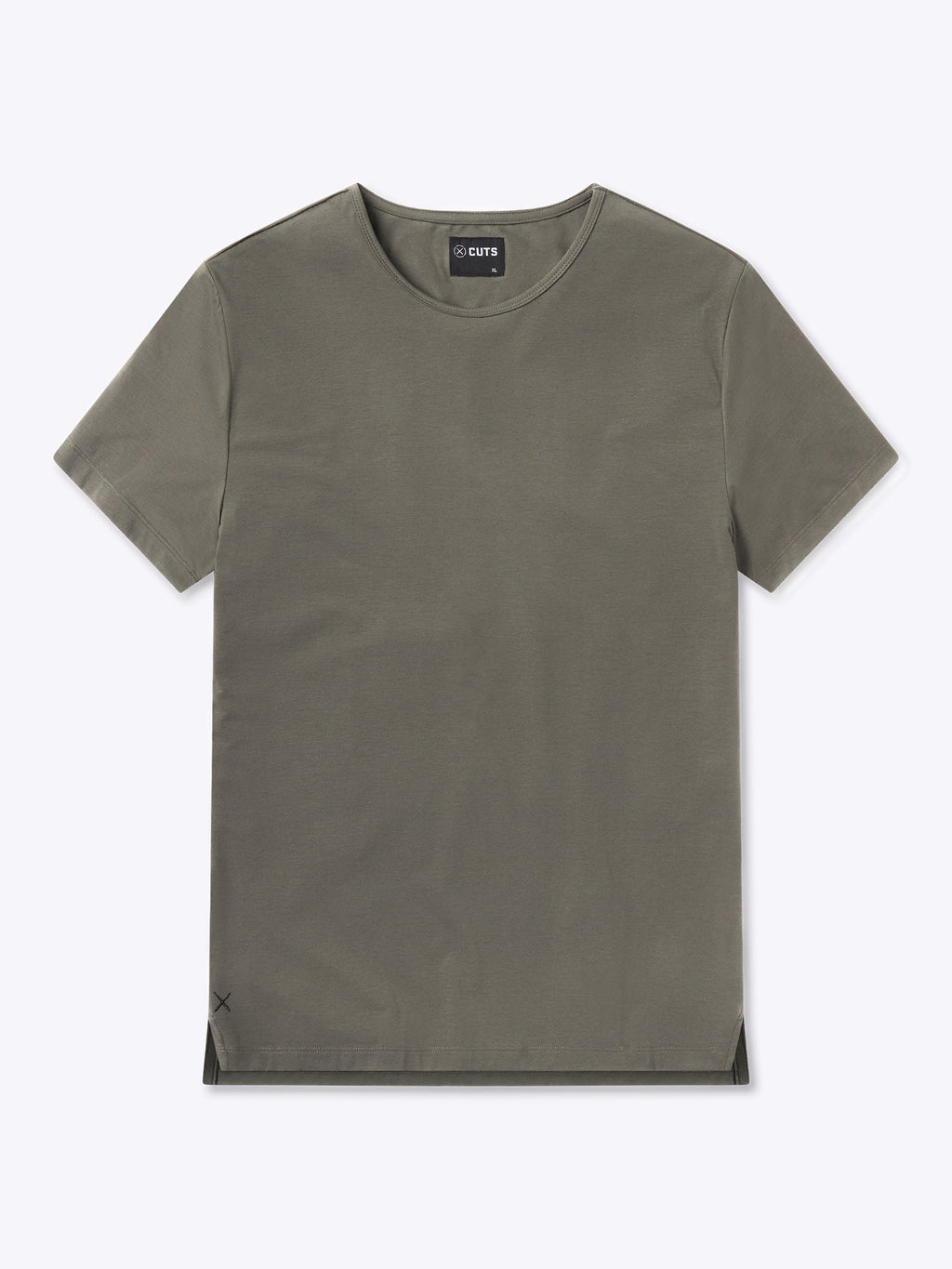 AO Split-Hem Tee | Slate Signature-fit PYCA Pro®