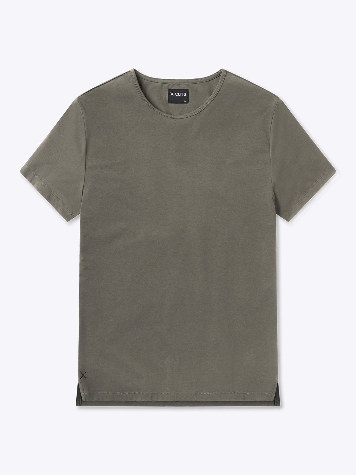 AO Split-Hem Tee | Slate Signature-fit PYCA Pro®