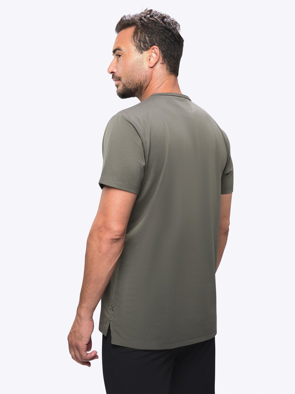 AO Split-Hem Tee | Slate Signature-fit PYCA Pro®