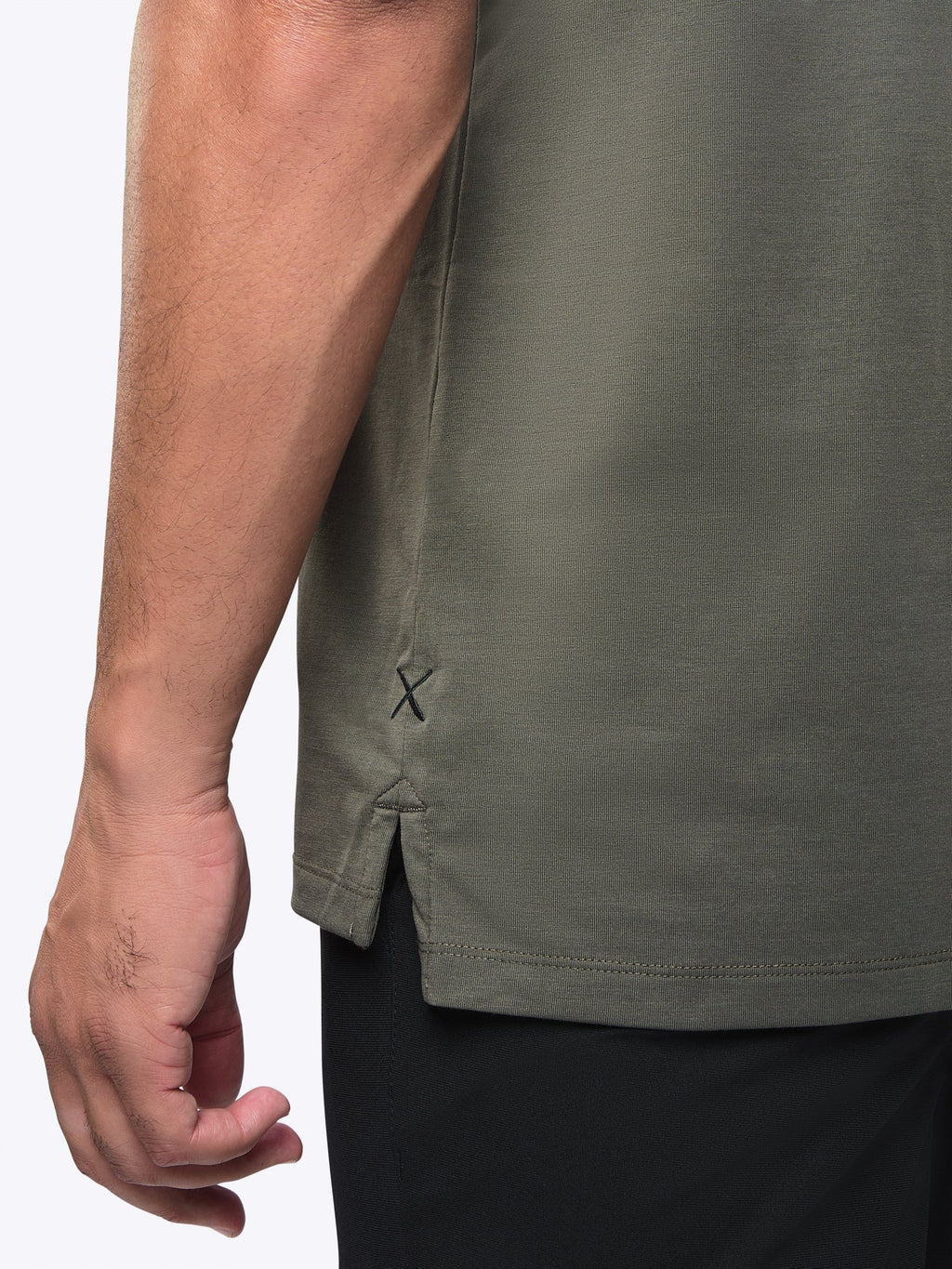 AO Split-Hem Tee | Slate Signature-fit PYCA Pro®