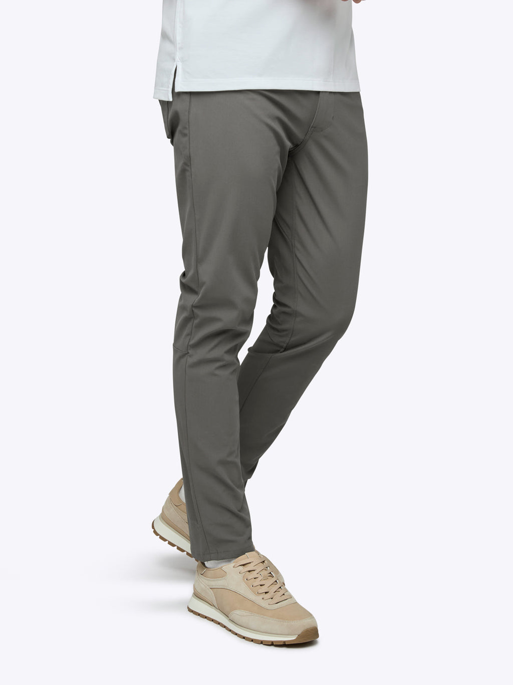 AO 5-Pocket Pant | Steel Slim-Fit Versaknit®