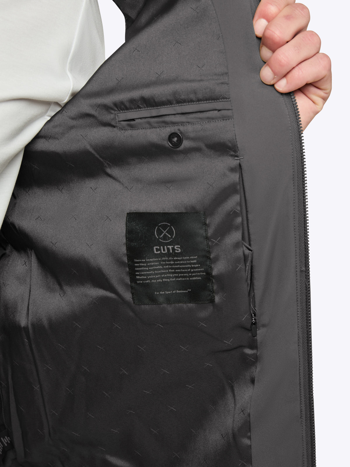 Alpha Vest | Steel Classic-Fit