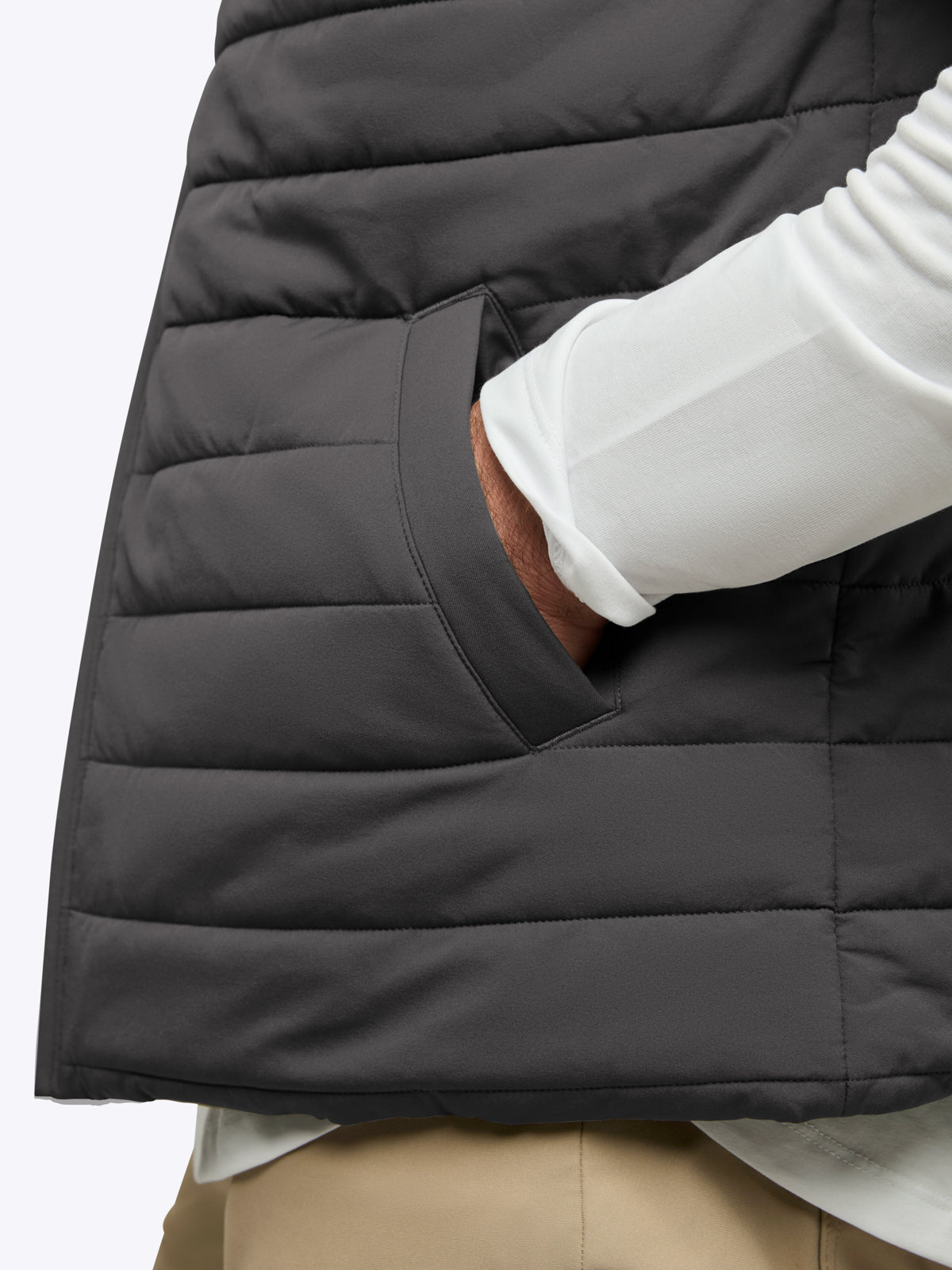Alpha Vest | Steel Classic-Fit