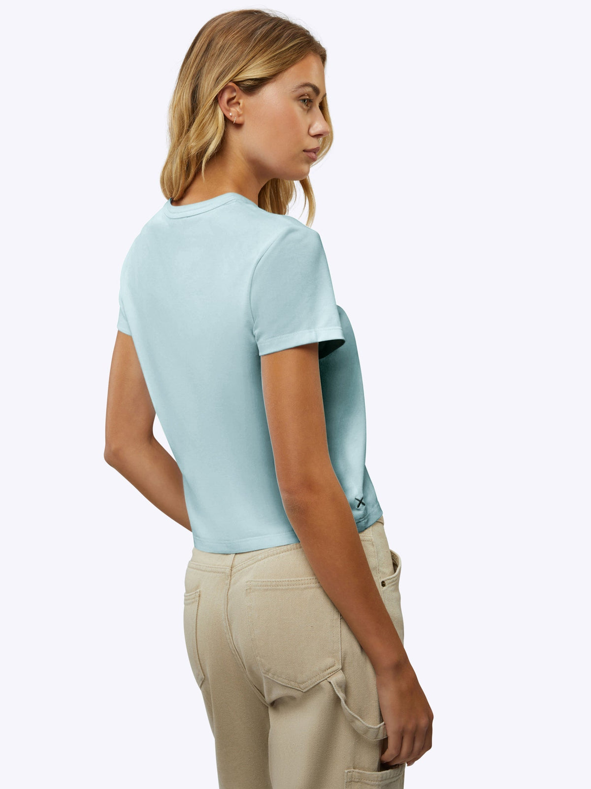 Almost Friday Tee | Sterling Blue Classic-fit PYCA Pro®