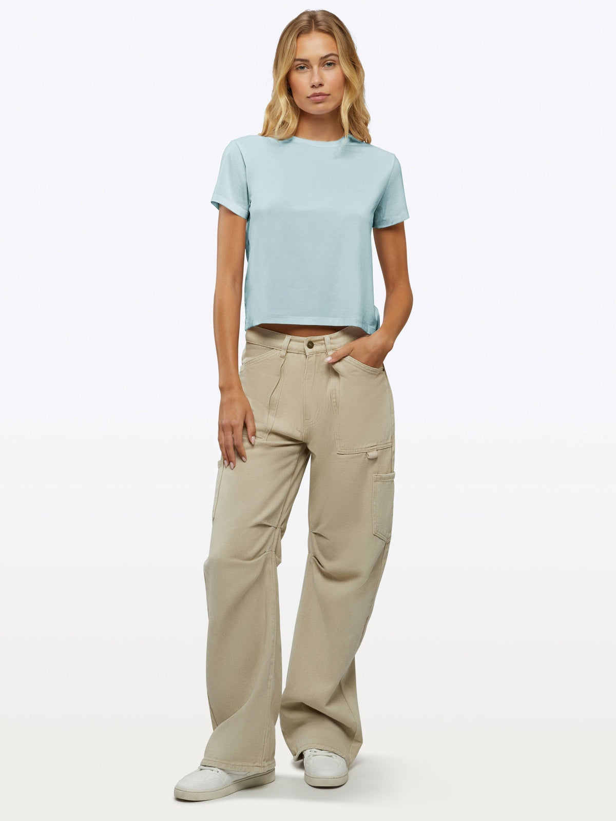 Almost Friday Tee | Sterling Blue Classic-fit PYCA Pro®