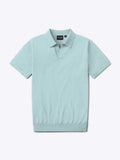 Riviera Knit Polo | Sterling Blue Signature-Fit