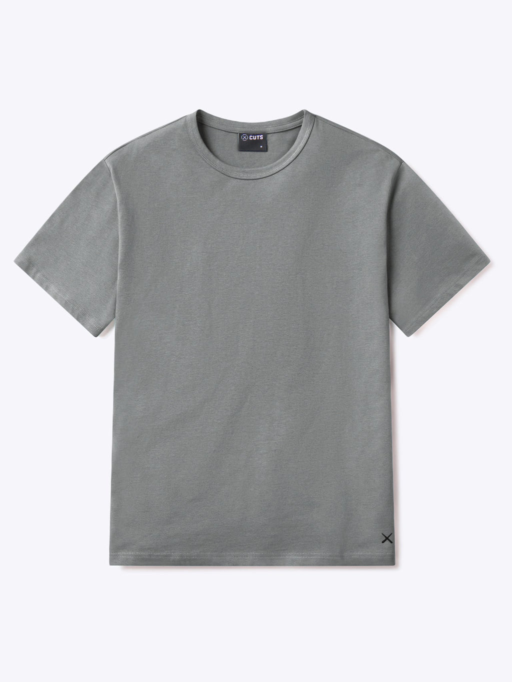 Overtime Oversized Tee | Charcoal Relaxed-Fit
