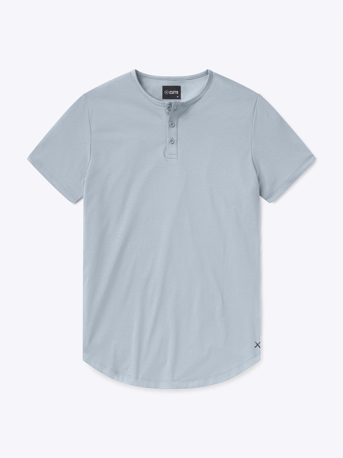 AO Henley Curve-Hem | Stratus Signature-fit PYCA Pro®