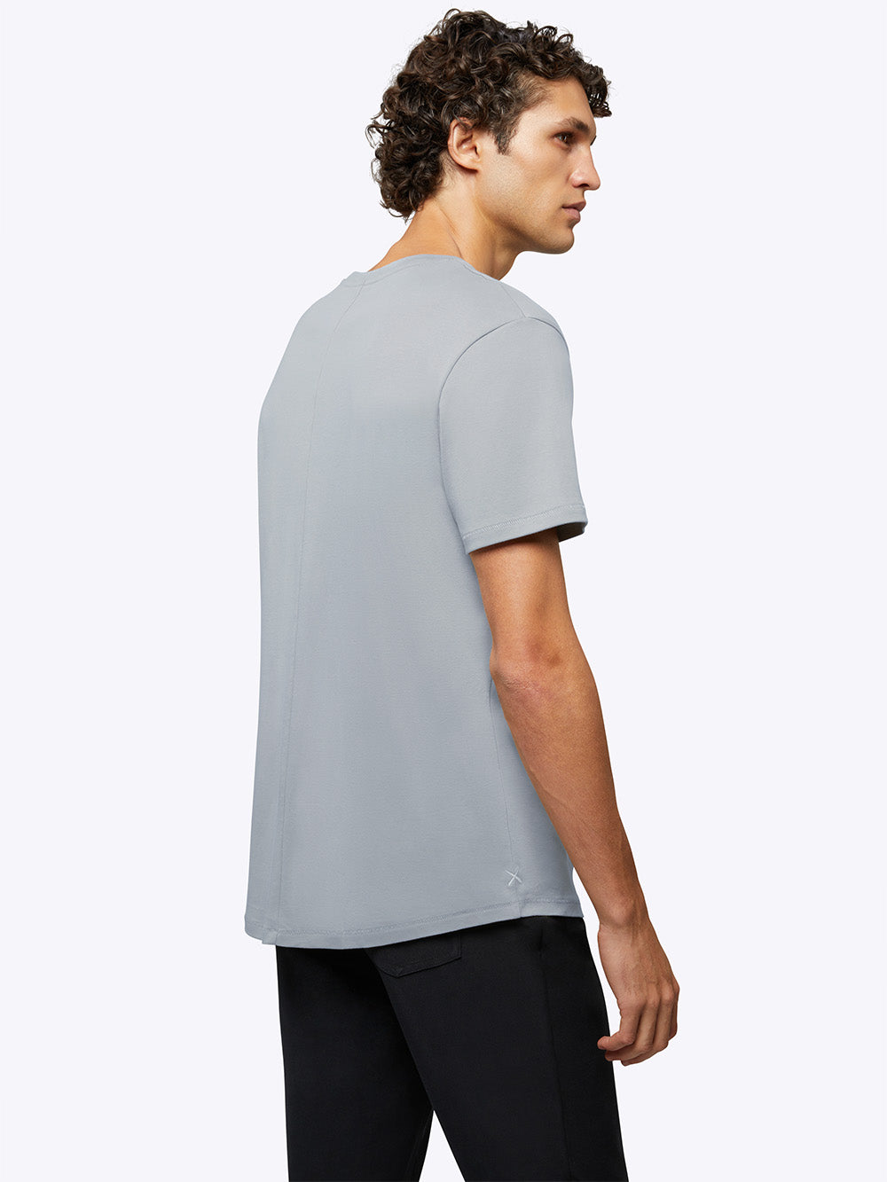 Interknit Pima Cotton Tee | Stratus Signature-Fit