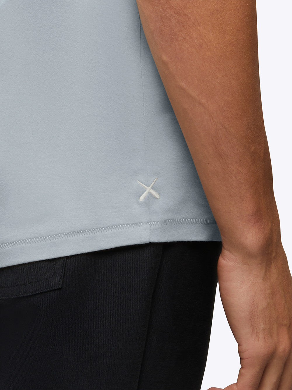 Interknit Pima Cotton Tee | Stratus Signature-Fit