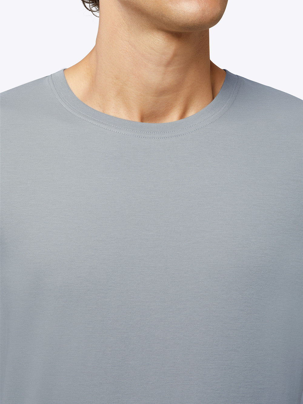 Interknit Pima Cotton Tee | Stratus Signature-Fit