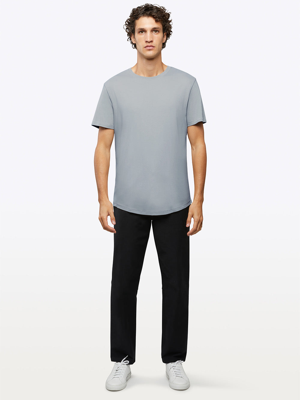 Interknit Pima Cotton Tee | Stratus Signature-Fit