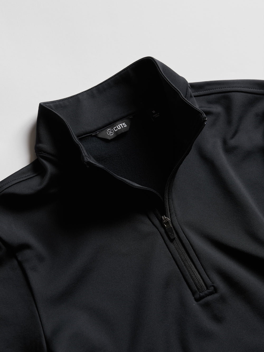 Crossover Fleece Q-Zip | Black Signature-Fit