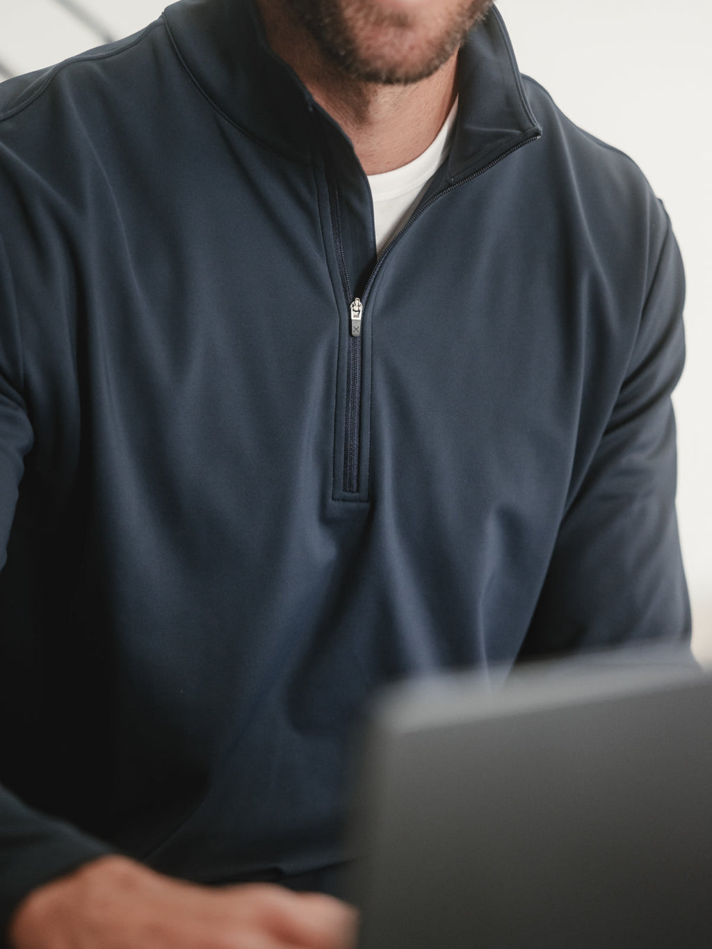 COZ Q-Zip | Iron Navy Signature-Fit