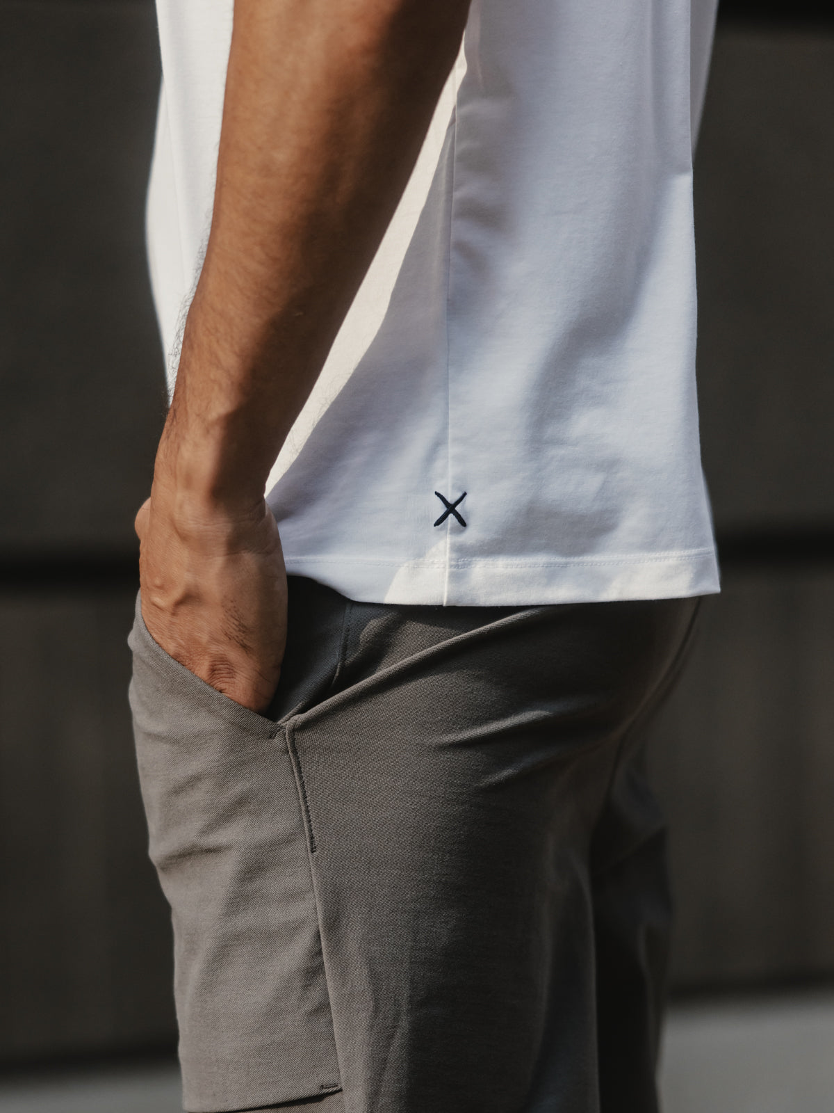 AO Forever Tee  | White Classic-Fit PYCA Pro®